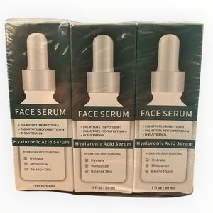 Set of 3 Lakibole Hyaluronic Acid Face Serum